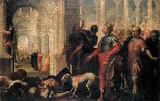 CELESTI, Andrea Queen Jezabel Being Punished by Jehu oil painting reproduction